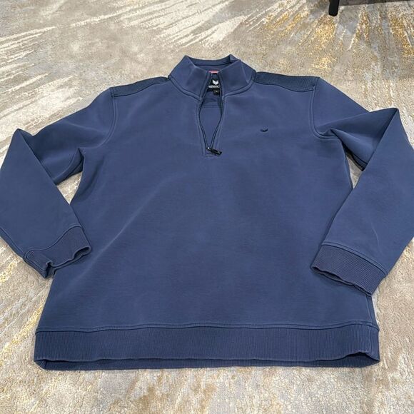 ButterCloth  Polished Armor pullover navy sweatshirt size L in GUC - Picture 1 of 12